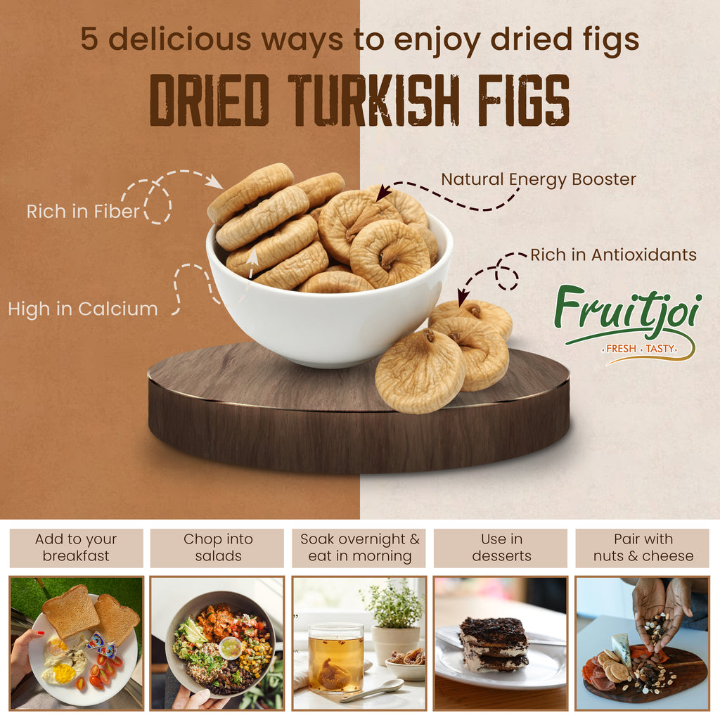 Sun Dried Turkish Figs - 100% Natural
