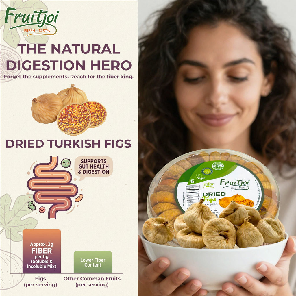 Sun Dried Turkish Figs - 100% Natural