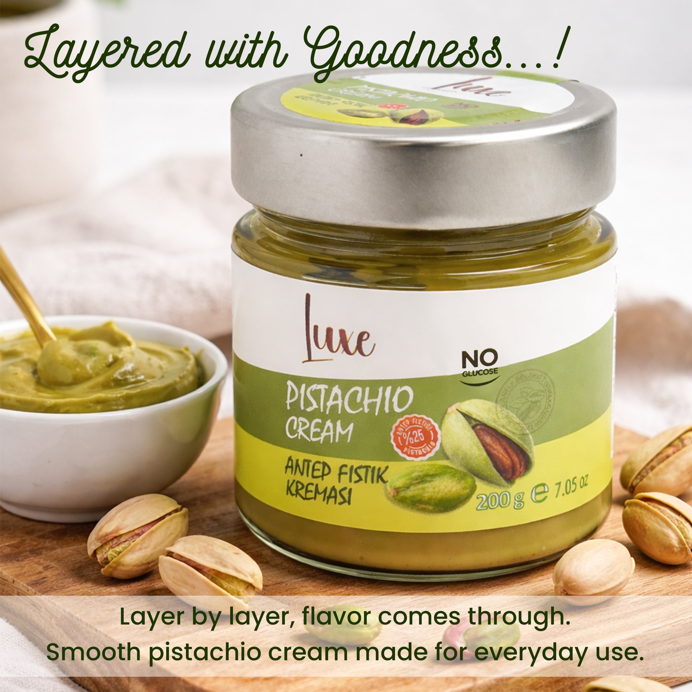 Luxe Pistachio Cream