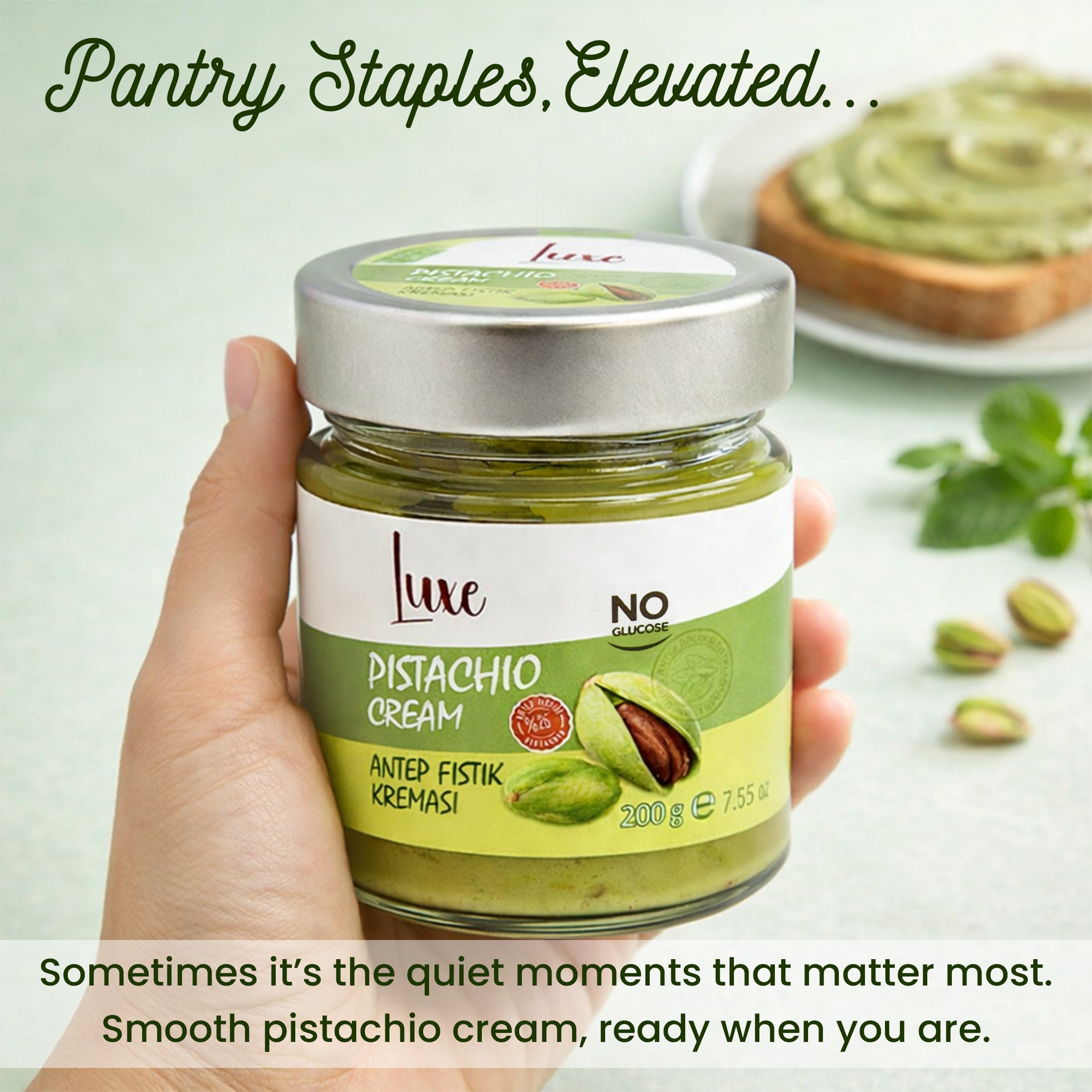 Luxe Pistachio Cream