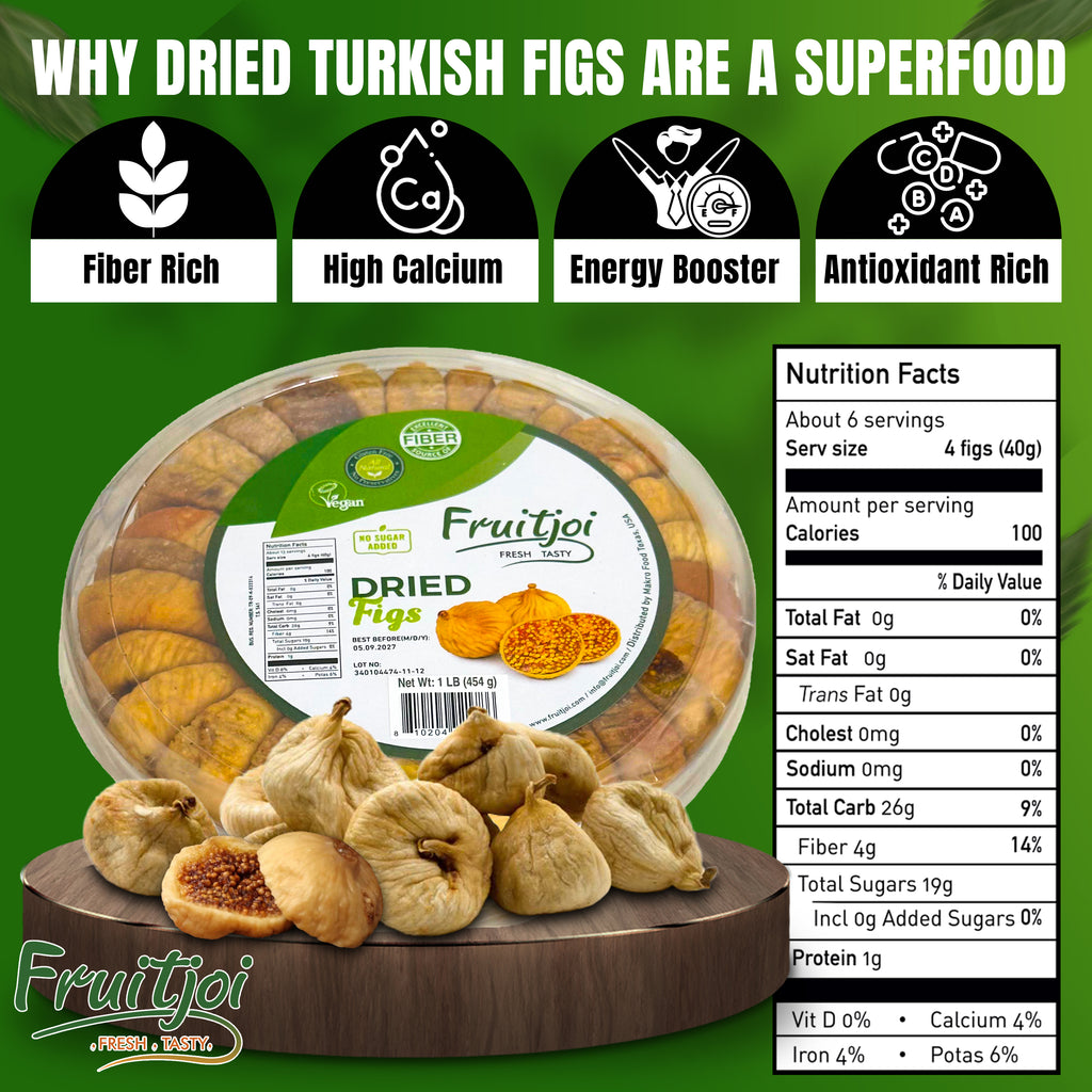 Fruitjoi Turkish Smyrna Dried Figs
